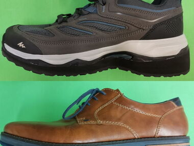 Erhöhungen unter dem Schuh