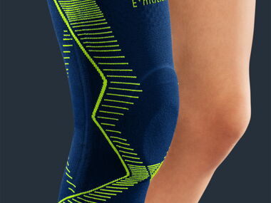 Sportliche Kniebandage